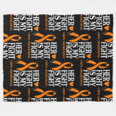 Ihr Kampf ist mein Kampf...CRPS Fleecedecke (Vorderseite (Horizontal))