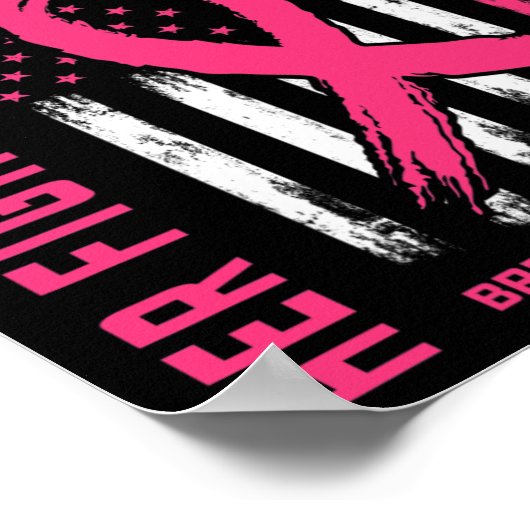 Ihr Kampf ist mein Kampf, den ich trug, die rosafa Poster (Ecke)