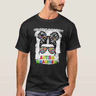 Ihr Kampf ist mein Kampf gegen Autismus Bewusstsei T-Shirt