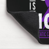 Ihr Kampf ist mein Kampf gegen Bauchspeicheldrüsen Mousepad (Ecke)