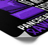 Ihr Kampf ist mein Kampf gegen Bauchspeicheldrüsen Poster (Ecke)