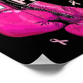 Ihr Kampf ist mein Kampf gegen Brustkrebs Bewussts Poster (Ecke)