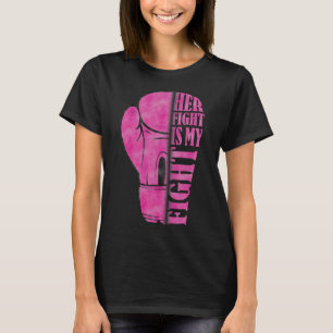 Ihr Kampf ist mein Kampf gegen Brustkrebs-Bewussts T-Shirt