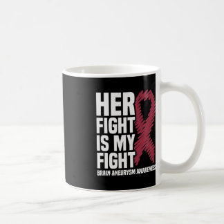 Ihr Kampf ist mein Kampf gegen das Aneurysma-Bewus Kaffeetasse