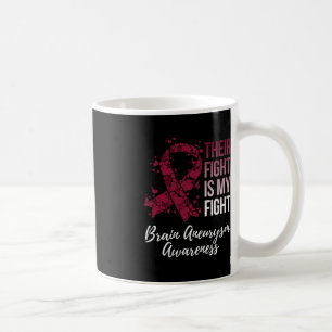 Ihr Kampf ist mein Kampf gegen das Aneurysma im Ge Kaffeetasse
