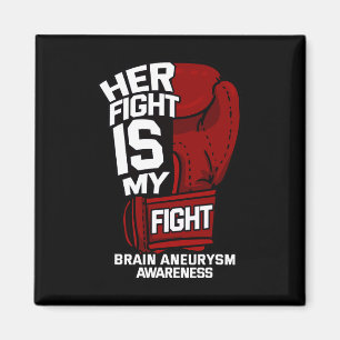 Ihr Kampf ist mein Kampf gegen das Gehirn Aneurysm Magnet