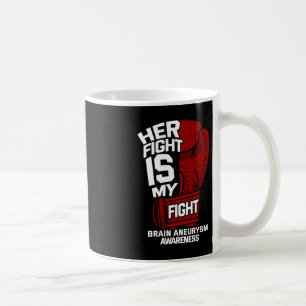 Ihr Kampf ist mein Kampf gegen das Gehirnaneurysma Kaffeetasse