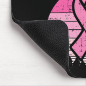 Ihr Kampf ist mein Kampf gegen den Brustkrebs in m Mousepad (Ecke)