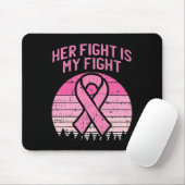 Ihr Kampf ist mein Kampf gegen den Brustkrebs in m Mousepad (Mit Mouse)