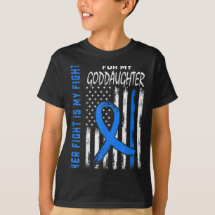 Ihr Kampf ist mein Kampf gegen Diabetes Bewusstsei T-Shirt