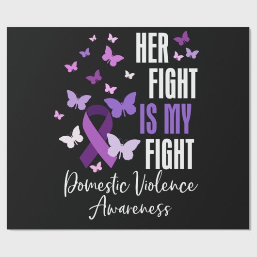 Ihr Kampf ist mein Kampf gegen die Gewalt im eigen Geschenkpapier (Flach)