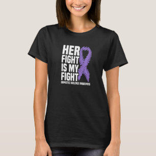 Ihr Kampf ist mein Kampf gegen die Gewalt im eigen T-Shirt