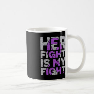 Ihr Kampf ist mein Kampf gegen Epilepsie Bewusstse Kaffeetasse