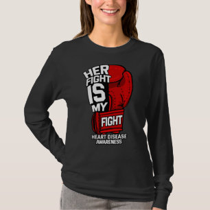 Ihr Kampf ist mein Kampf gegen Herzkrankheiten kor T-Shirt