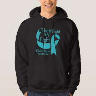 Ihr Kampf ist mein Kampf gegen Kindesmissbrauch Au Hoodie