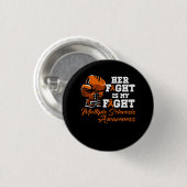 Ihr Kampf ist mein Kampf gegen Multiple Sklerose O Button (Vorne & Hinten)