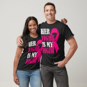 Ihr Kampf ist mein Kampf gegen rosa Ribbon Brustkr T-Shirt (Unisex)