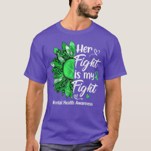 Ihr Kampf ist mein Kampf gegen Sonnenblumen psychi T-Shirt