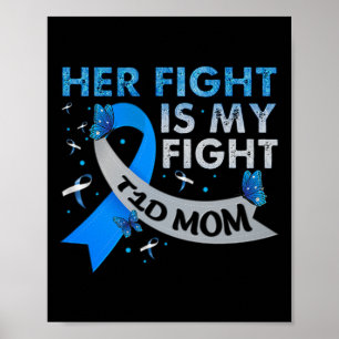 Ihr Kampf ist mein Kampf gegen T1d Mama Typ 1 Diab Poster