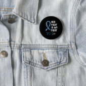 Ihr Kampf ist mein Kampf gegen T1d Schwester Typ 1 Button (Beispiel)