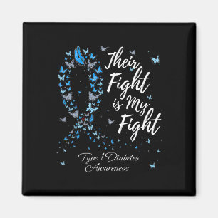 Ihr Kampf ist mein Kampf gegen T1d Typ 1 Diabetes  Magnet
