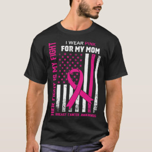 Ihr Kampf ist mein Kampf ich trage rosa Mama Brust T-Shirt