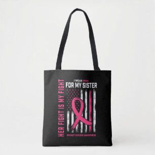 Ihr Kampf ist mein Kampf Ich trage Rosa Schwester  Tasche