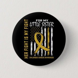 Ihr Kampf ist mein Kampf Kleine Schwester Kindheit Button