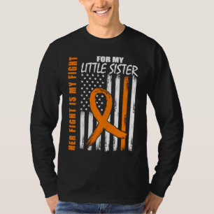 Ihr Kampf ist mein Kampf Kleine Schwester Leukämie T-Shirt