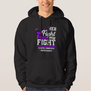 Ihr Kampf ist mein Kampf Krieger Mukoviszidose-Bew Hoodie