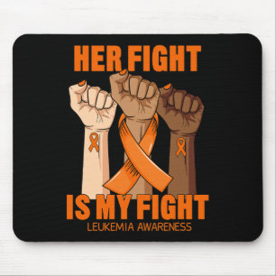 Ihr Kampf ist mein Kampf Leukämie Bewusstsein Blut Mousepad