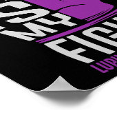 Ihr Kampf ist mein Kampf - Lupusbewusstsein Poster (Ecke)