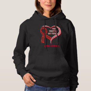 Ihr Kampf ist mein Kampf Schlaganfall Bewusstsein Hoodie