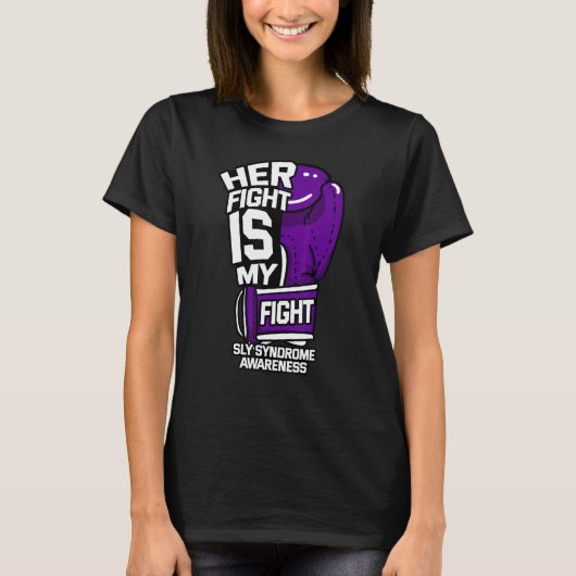Ihr Kampf ist mein Kampf Sly Syndrome Awareness Mp T-Shirt (Vorderseite)