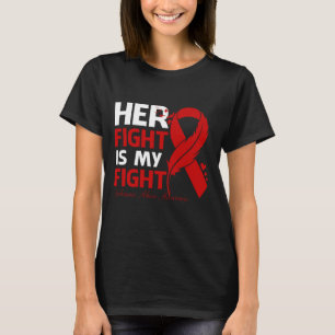 Ihr Kampf ist mein KAMPF TESTIKULÄR KREBS-BEWUSSTS T-Shirt