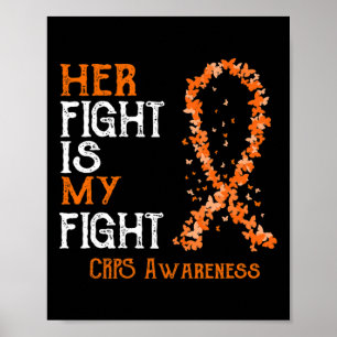 Ihr Kampf ist mein Kämpfen CRPS Bewusstsein Poster