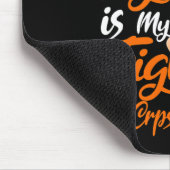 Ihr Kampf ist mein Kämpfen RSS Crps Bewusstsein Mousepad (Ecke)
