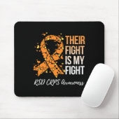 Ihr Kampf ist mein Kämpfen RSS Crps Bewusstsein Mousepad (Mit Mouse)