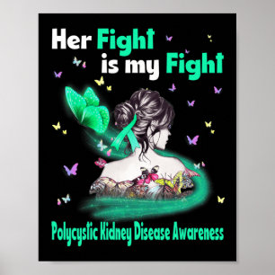 Ihr Kampf ist meine Bekämpfung der polyzystischen Poster