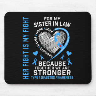 Ihr Kampf ist meine Jurastudentin Typ 1 Mousepad