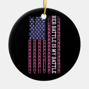 Ihr Kampf ist meine Schlacht, mein Design für Brus Keramik Ornament