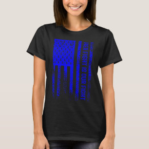Ihr Kampf ist unser Kampf Alopezie Areata Bewussts T-Shirt