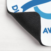 Ihr Kampf ist unser Kampf – Diabetes-Bewusstsein Mousepad (Ecke)
