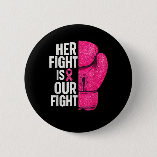 Ihr Kampf ist unser Kampf gegen den Boxhandschuh B Button (Vorderseite)