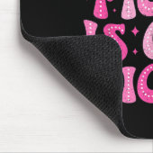 Ihr Kampf ist unser Kampf gegen den rosa Brustkreb Mousepad (Ecke)