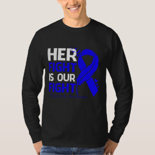 Ihr Kampf ist unser Kampf gegen die AWARENESS Ribb T-Shirt