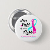 Ihr Kampf ist unser Kampf gegen Frühgeburtserziehu Button (Vorne & Hinten)