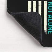 Ihr Kampf ist unser Kampf - PSTS-Bewusstsein Mousepad (Ecke)