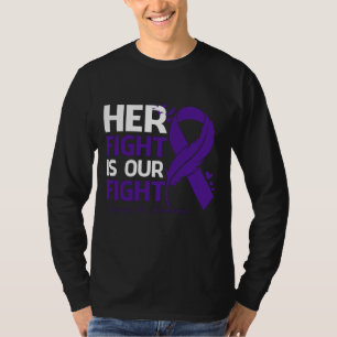 Ihr Kampf ist unser Kampf TRISOMIE 18 BEWUSSTSEIN T-Shirt