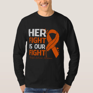 Ihr Kampf ist unser Kampf um MEHRERE SKLEROSE T-Shirt
